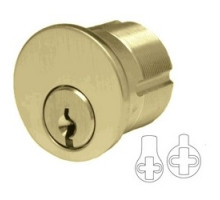 GENERAL LOCK  MC118 GA 3 ST/AR KA2               Mortise Cylinder, Sargent LA Keyway, Standard Yale/Adams Rite Cam, Keyed Alike, 2-Key Blank, 1-1/8
