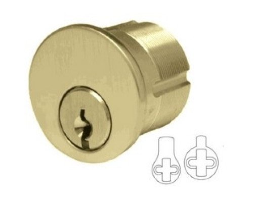 GENERAL LOCK  MC118 GA 3 ST/AR KA2               Mortise Cylinder, Sargent LA Keyway, Standard Yale/Adams Rite Cam, Keyed Alike, 2-Key Blank, 1-1/8