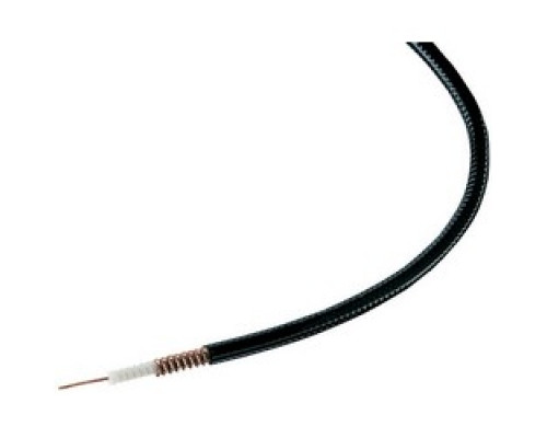 ANDREW  FSJ1-50A               FSJ1-50A, HELIAX Superflexible Low Density Foam Coaxial Cable, corrugated copper, 1/4 in, black PE jacket