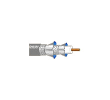 BELDEN  3092F 0101000               ControlNet and ControlBus Quad Shield Coaxial Cable, 20 AWG, 105x40 Stranding, Foam Polyethylene Insulation, PVC Jacket Black