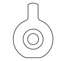 SCHLAGE ALLEGION BRAND  K510-711 S00000052085       Door Lock Cylinder Cam, Interchangeable Core, Adams Rite