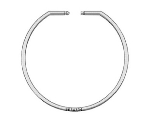 KEY SYSTEMS INC  278F               Key Ring, Tamperproof, Flexible, 1-5/8