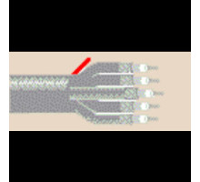 BELDEN BAV  735A12 008500               12 X 735A TYPE DS3-4 COAX JKT, and BUNDLED 26AWG SOL SPC FHDPE/, PVC SHD