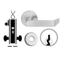 SCHLAGE ALLEGION BRAND  L9092PEU 06A 613 C 12/24VDC        Door Mortise Lock, Keyed, Electrically Unlocking, C Keyway, 12/24 Volt DC, 2-1/2