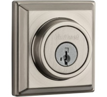 KWIKSET  99100-064  910 S CNT ZW L03 SMT BP TPR RCALFD SCR              91 Signature Series Contemporary Deadbolt featuring SmartKey Security and Home Connect Technology in Satin Nickel