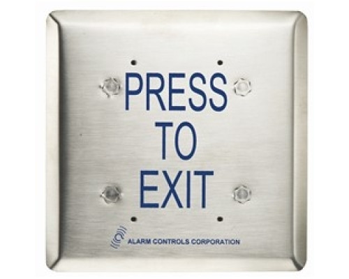 ALARM CONTROLS  JP1-2               DPDT Momentary Action, Rated 4A At 30 V DC, 302 Satin Stainless Steel Plate