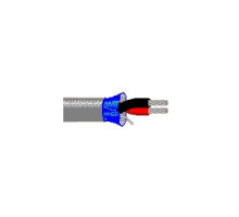 BELDEN BAV  9451P 008U1000               Audio Cable, 7/30 Strand, 22 AWG, 2-Conductor, Beldfoil Shielded, Plenum-CMP, 0.127