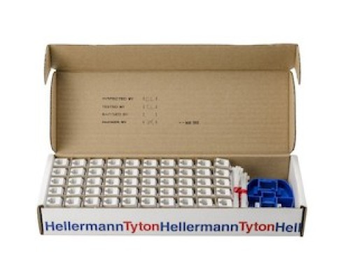 HELLERMANNTYTON  RJ45FC5EB-W               Category 5e Modular Keystone Jack Bulk Pack, Plenum Rated, White, 50/box