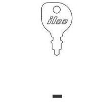 KABA ILCO CORP  1148 NS A26  AD43003536              Vehicle Key Blank, Steel, Nickel Plated, 1 Price Group, For Indak, Yard Tractor