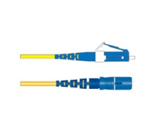CORNING 047202G5120005M        Fiber Optic Jumper, 2 fiber, LC Duplex to SC Duplex, Zipcord Tight-Buffered Cable, Riser, with 2.0 mm legs, Bend-improved Single-mode OS2 , 5 m