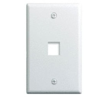 ON-Q/LEGRAND  WP3401WH               Keystone Wallplate, 1-Gang, 1-Port, 2.94