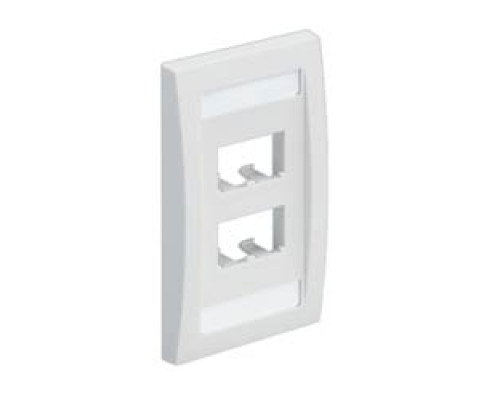 PANDUIT  CFPE4IWY               Mini-Com Faceplate 4 Port Off White