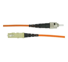 COMPULINK  STCSCCS5               1-Fiber Jumper 16.4ft / 5m 62.5 micron multimode ST to SC ceramic tip, standard performance OM1