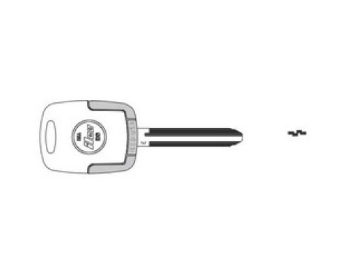 KABA ILCO CORP  EB3-E-TOY43 NP A61  IAX00003470              Vehicle Key Blade, E, Brass, Nickel Plated, 61 Price Group, For Saturn/Toyota