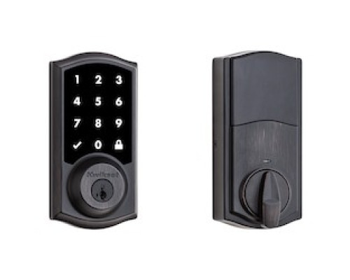 KWIKSET  99160-021  916TRL ZW500 11P RCALFD              916 Touchscreen Electronic UL Deadbolt featuring SmartKey Security and Z-Wave Technology in Venetian Bronze