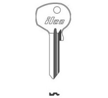 KABA ILCO CORP  KP1 NP A22  AS3978700C              Vehicle Key Blank, Brass, Nickel Plated, 22 Price Group, For Porsche, Volkswagen