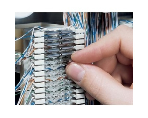 SIEMON COMPANY  SA1-100               Bridging Clip, S66, 2 Position, 100 Pack, Tin Plated