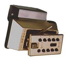 SUPRA KEY CONTROL LTD/GE SUPRA  001017               Keysafe, Portable, Pushbutton, Over-The-Door Mount, 2.53