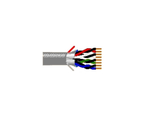 BELDEN  5343FE 0081000               Multi-Conductor - Commercial Applications 4-Pair 18 AWG PP FS FRPVC Gray