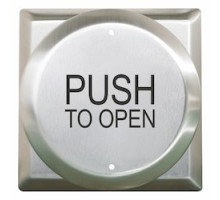 CAMDEN DOOR CONTROL  CM-41/3               Door Activation Device Push Plate Switch, Round, 1-Gang, SPDT, 12/24 Volt AC/DC, 4-1/2