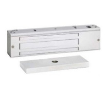 SECURITY DOOR CONTROLS  1511V               Electromagnetic Lock, Single, Surface Mount, 1650 Lb Holding Force, 12/24 Volt DC, 670/350 Milliampere, Anodized Aluminum