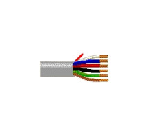 BELDEN  5526UE 0081000               Multi-Conductor - Commercial Applications 8 22 AWG PVC FRPVC Gray