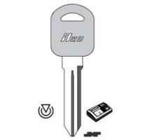 KABA ILCO CORP  B97-PT5 NP  IAX00000830              Vehicle Key Blank, Cloning Tool, Brass, Nickel Plated, For General Motors
