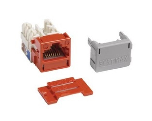 COMMSCOPE SYSTIMAX SOLUTIONS  700206683  MGS400-112              GigaSPEED XL MGS400 Series Category 6 U/UTP Information Outlet, Orange