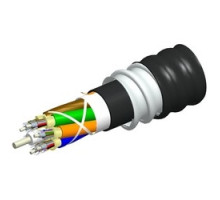 COMMSCOPE ENTERPRISE SOLUTIONS  760134932  P-024-OZ-8W-FSUBK              Distribution Cable, Indoor/Outdoor, Plenum, Interlocking Aluminum Armored, Plenum Jacket, 24 Fiber Single-Unit, Teraspeed Single-mode