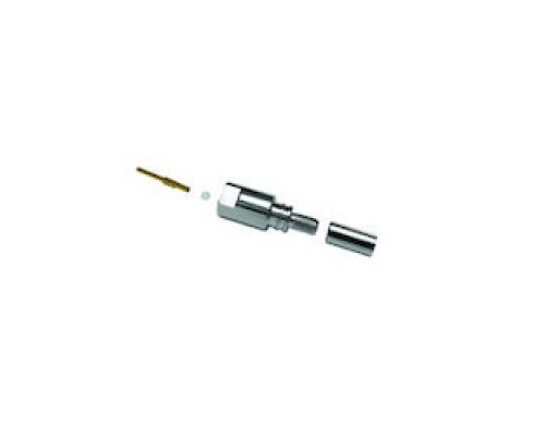 TIMES MICROWAVE TC-200-FMEM-X 3190-6250       FME MALE PLUG CRIMP   CONNECTOR SOLDER-PIN