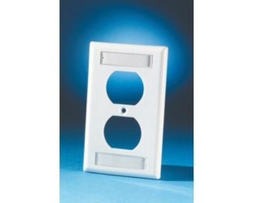 ORTRONICS 40300255        106 Cover Plate single gang , Fog White