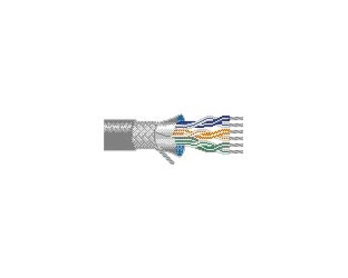 BELDEN  8103 0601000               Multi-Conductor - Low Capacitance Computer Cable for EIA RS-232/422 3-Pair 24 AWG FHDPE SH PVC Chrome