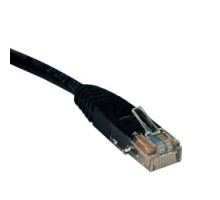 TRIPP LITE N002-050-BK        Cat5e 350MHz Molded Patch Cable RJ45 M/M - Black, 50-ft.
