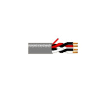 BELDEN  6341UE 877500               Multi-Conductor - Commercial Applications 2-Pair 18 AWG FLRST FLRST Natural