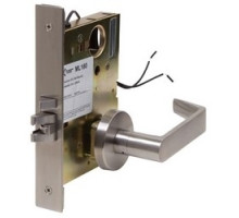 COMMAND ACCESS TECHNOLOGIES  ML180EU CH 12V               Mortise Lock Chassis, Electrically Unlock, Schlage, 12 Volt AC/DC, 700 Milliampere, 8 Watt, For Storeroom