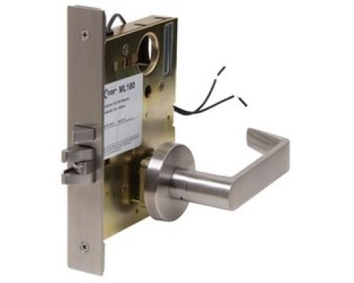 COMMAND ACCESS TECHNOLOGIES  ML180EU CH 24V REX               Mortise Lock Chassis, Electrically Unlock, Schlage, 24 Volt AC/DC, 350 Milliampere, 8 Watt, With REX Switch, For Storeroom