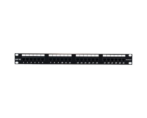 NORTHERN  NPP5E24P               CAT 5E 24 Port Patch Panel 1U, Preloaded