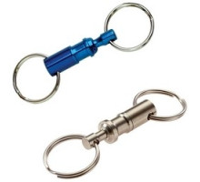 LUCKY LINE PRODUCTS INC  70601               Key Holder Quick Release, Aluminum, With Two 7/8
