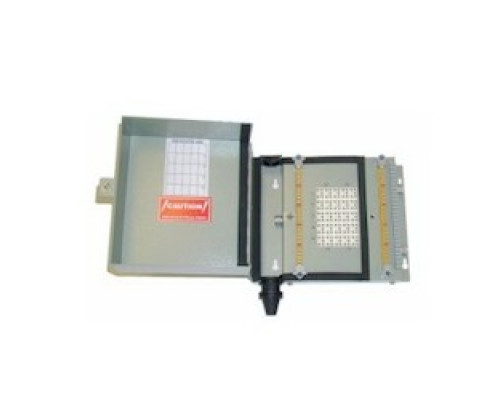 CIRCA TELECOM  2100SB-25-3B1E               25PR BET BIX IN/BIX OUT    W/COVER&SPLICE CHAMBER    LOADED W/3B1E MODULE