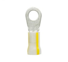 PANDUIT  PK2-56R-T               Ring terminal, #2 AWG, KYNAR insulated, 5/16