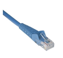 TRIPP LITE N201-001-BL        Cat6 Gigabit Snagless Molded Patch Cable RJ45 M/M - Blue, 1-ft.