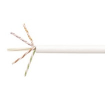 COMMSCOPE SYSTIMAX SOLUTIONS  760107268  2091B WHT C6A 4/23 U/UTP W1000              Copper Cable, GigaSPEED X10D 2091B, Category 6A, 23 AWG, 4 Pair, Unshielded, UTP, Solid Bare Copper Conductor, FEP/PVC, CMP, Plenum Cable, White Jacket,