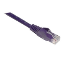 TRIPP LITE N201-025-PU        Cat6 Gigabit Snagless Molded Patch Cable RJ45 M/M - Purple, 25-ft.