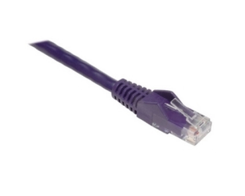 TRIPP LITE N201-025-PU        Cat6 Gigabit Snagless Molded Patch Cable RJ45 M/M - Purple, 25-ft.