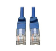 TRIPP LITE N002-012-BL        Cat5e 350 MHz Molded UTP Patch Cable RJ45 M/M , Blue, 12 ft.