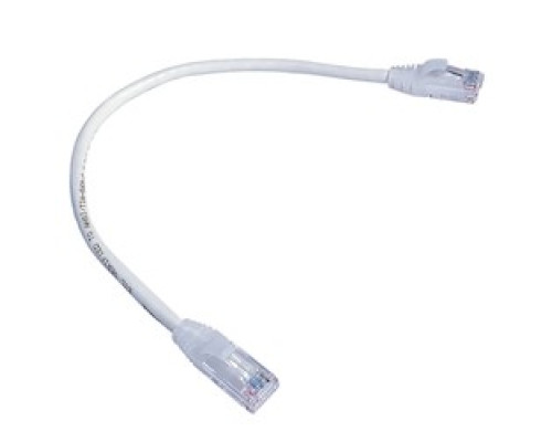 LIBERTY CABLE  LPC6010WH               Patch Cord, Category 6 23 AWG 4 UTP Unshielded Twisted Pair Solid Non-Shielded Bare Copper