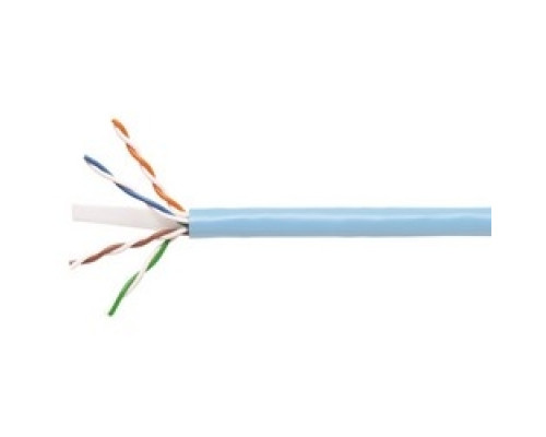 COMMSCOPE SYSTIMAX SOLUTIONS  700211964  1071E LBL C6 4/23 U/UTP W1000              GigaSPEED XL 1071E ETL Cat 6 Cable, 23 AWG, 4 Pair, U/UTP Unshielded, Bare Copper, Solid Conductor, Non-Plenum, PVC Jacket, Light Blue