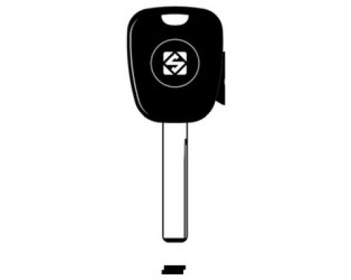 KABA ILCO CORP  HU92RP-SI NP 22               Vehicle Key Blank, 2-Track, Brass, Nickel Plated, For BMW, Silca