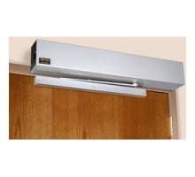 NORTON  6061D1 689               Door Closer Power Operator, Non-Handed, Low Energy, Push Side, Heavy Duty, Double Lever Arm, 1-6 Adjustable Size, 110 Degree Swing, 120 Volt AC, 1.3 Ampere, Aluminum, For Door Drop