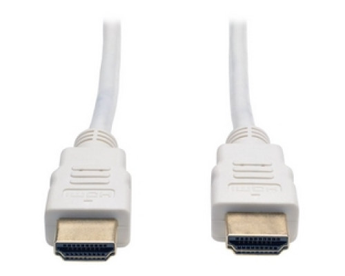 TRIPP LITE P568-003-WH        High Speed HDMI Cable, Ultra HD 4K x 2K, Digital Video with Audio M/M , White, 3-ft.